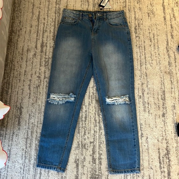 Nasty gal mom jeans TAGS ON - Picture 3 of 5